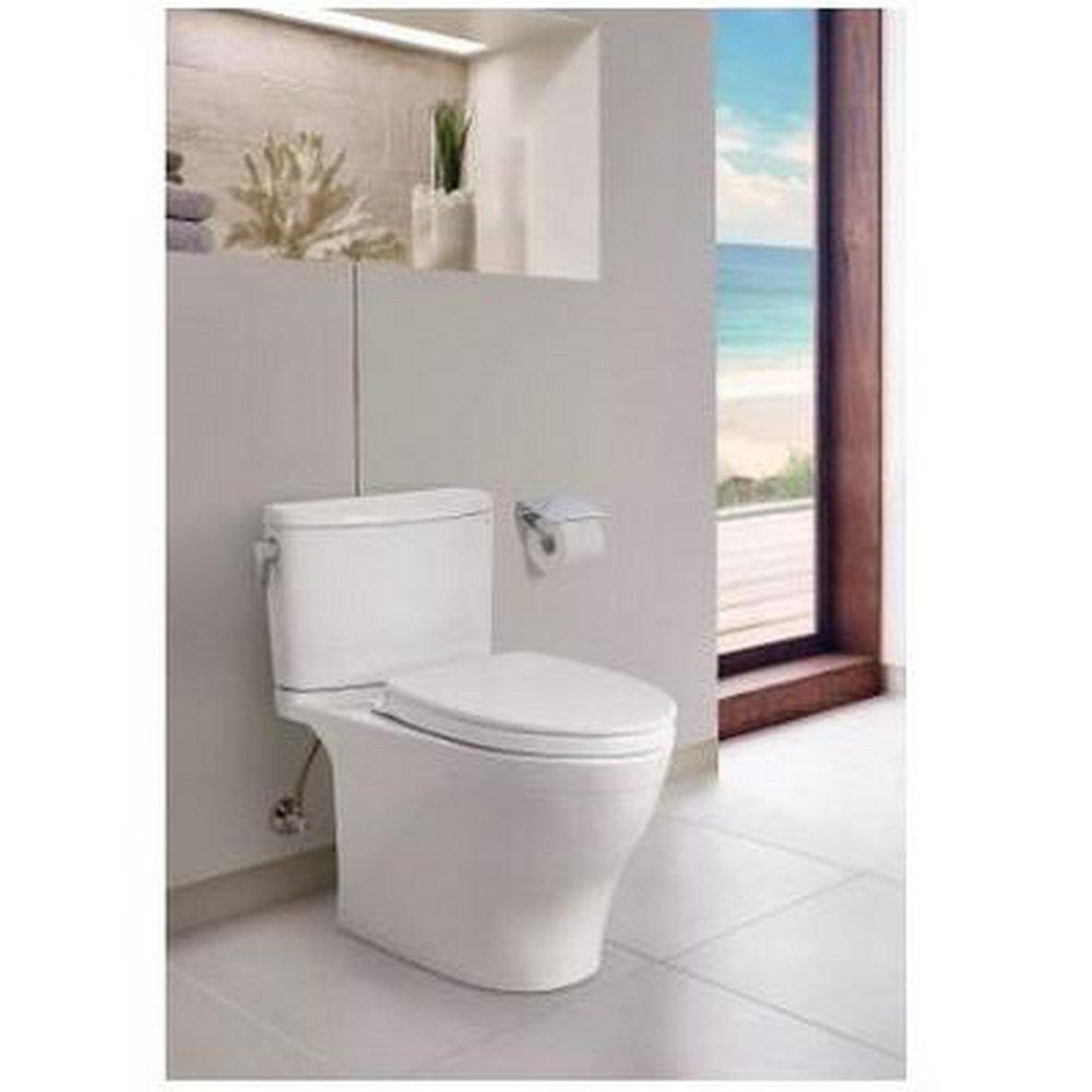 TOTO Cotton Elongated Floor Mount Toilet Bowl 