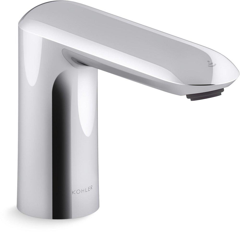 KOHLER Polished Chrome No Handle Deck Mount Service Faucet 