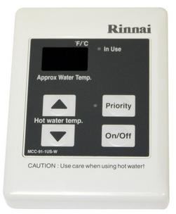 Commercial Temperature Controller, White
