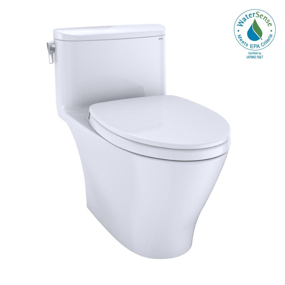 TOTO Cotton 1 gpf Elongated One Piece Toilet 