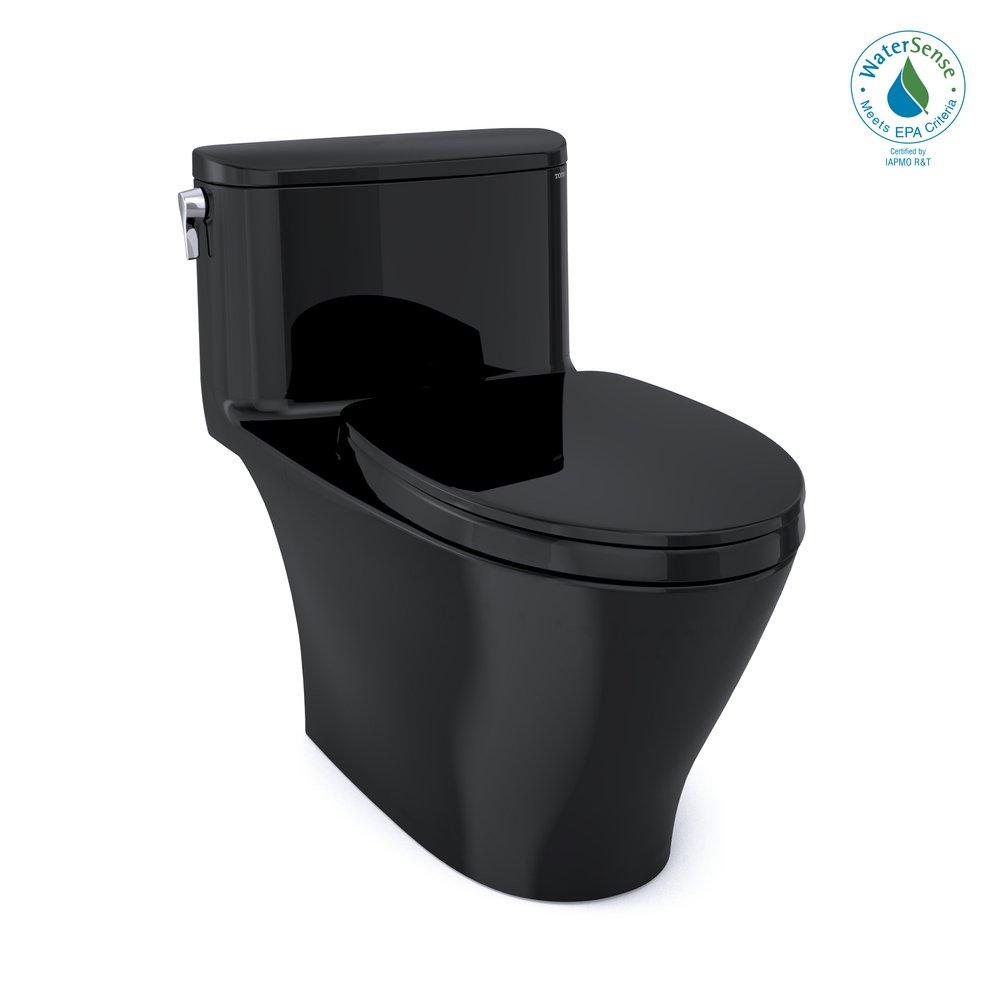 TOTO Ebony 1.0 gpf Elongated One Piece Toilet 