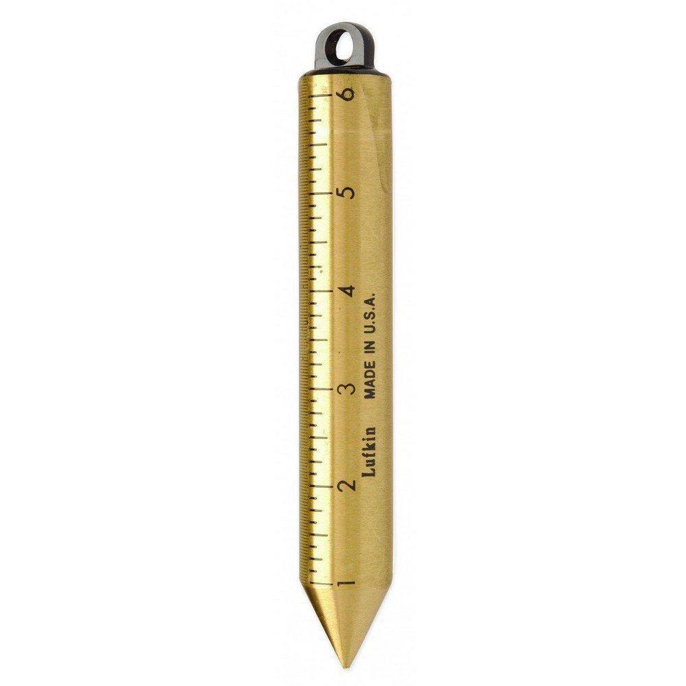 Lufkin 1 in. 20 oz. Brass Plumb Bob Inage 