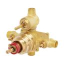 Speakman Rough Brass Sweat x MNPT Thermostatic Valve 