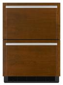 JennAir Panel Ready 23-7/8 in. 4.7 cu. ft. Double Drawer Refrigerator 