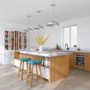 Signature Hardware Polished Nickel 60W 1-Light Medium E-26 Pendant 