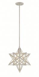 Signature Hardware Antique Cream 60W 1-Light Medium E-26 Pendant 