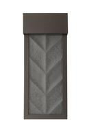 11W LED Outdoor Wall Sconce in Champagne Bronze