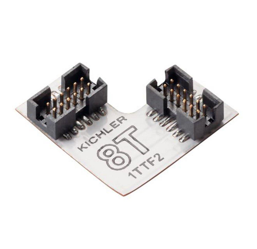 Kichler Lighting White 3/4 in. Flexible 90 Degree Tape to Tape Connector 