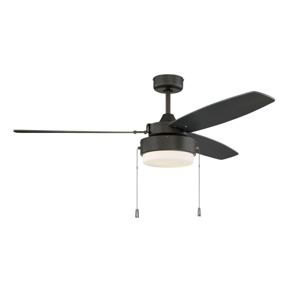 Craftmade Espresso 52 in. 39W 3-Blade 2-Light Ceiling Fan 