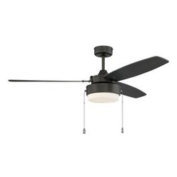 52 in. 3-Blade 2-Light Ceiling Fan in Espresso