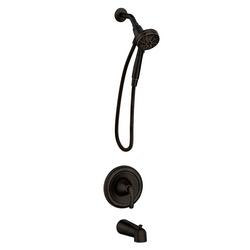 Single Handle Multi Function Bathtub & Shower Faucet in Mediterranean Bronze (Trim Only)