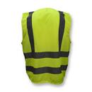Radians Hi-Viz Green Polyester Mesh Surveyor Safety Vest in Hi-Viz Green 