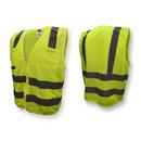 Radians Hi-Viz Green Polyester Mesh Surveyor Safety Vest in Hi-Viz Green 