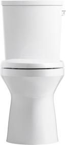 KOHLER White 1.28 gpf Elongated Floor Mount Two Piece Toilet 