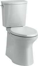 KOHLER Ice&trade; Grey 1.28 gpf Elongated Floor Mount Two Piece Toilet 