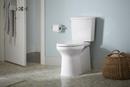 KOHLER White 1.28 gpf Elongated Bowl Toilet 