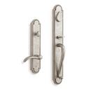 Signature Hardware Dark Bronze Bronze Oval Entrance Door Set with Lever Handle 