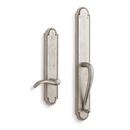 Signature Hardware Dark Bronze Bronze Oval Entrance Door Set with Dummy Handle 