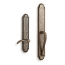 Brass Oval Entrance Door Set with Dummy Handle in Satin Brass