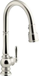 Single Handle Pull Down Touchless Kitchen Faucet in Vibrant® Polished Nickel