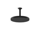 KOHLER Matte Black Single Drenching Rain and Full Coverage Showerhead 