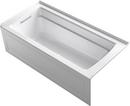 KOHLER White 66 x 32 in. Air Bath Alcove Bathtub in White 