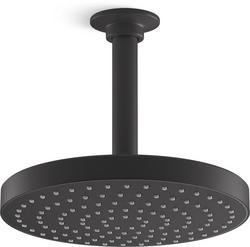 Single Function Showerhead in Matte Black