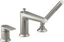 KOHLER Vibrant&reg; Brushed Nickel Single Handle Roman Tub Faucet 