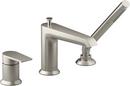 KOHLER Vibrant Brushed Nickel Single Handle Roman Tub Faucet 