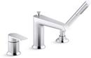 KOHLER Polished Chrome Single Handle Roman Tub Faucet 