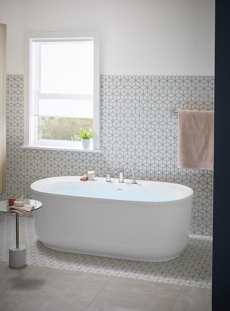 KOHLER Polished Chrome Single Handle Roman Tub Faucet 