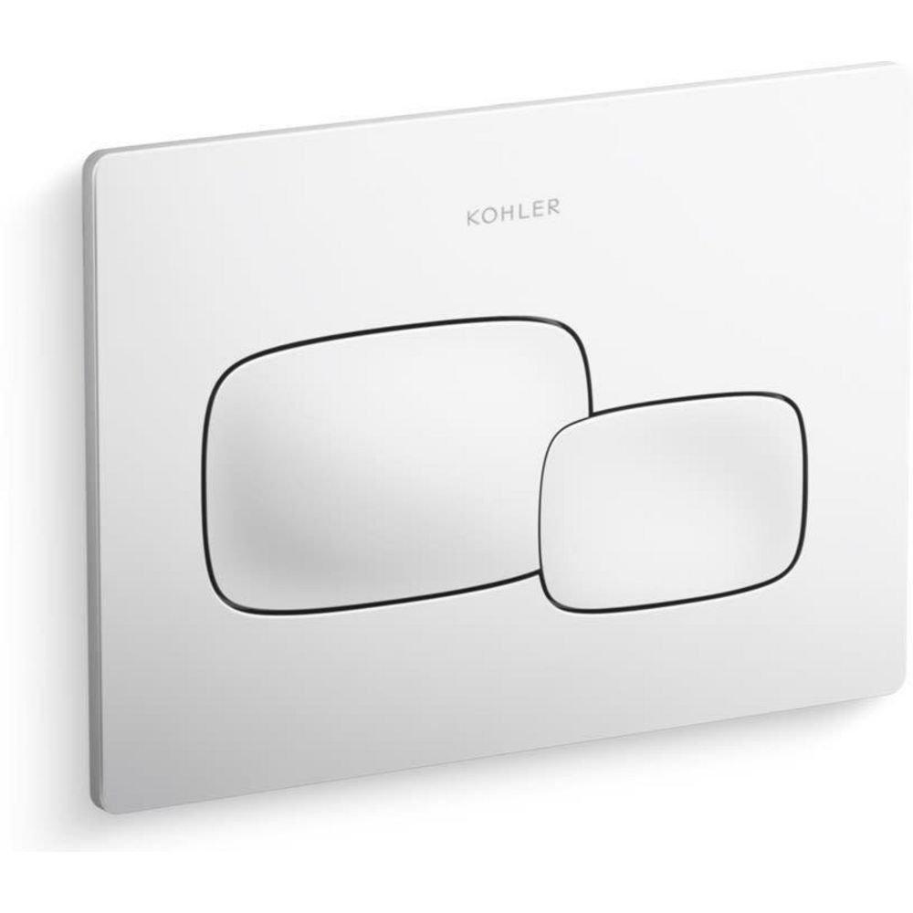 KOHLER White Actuator Plate 