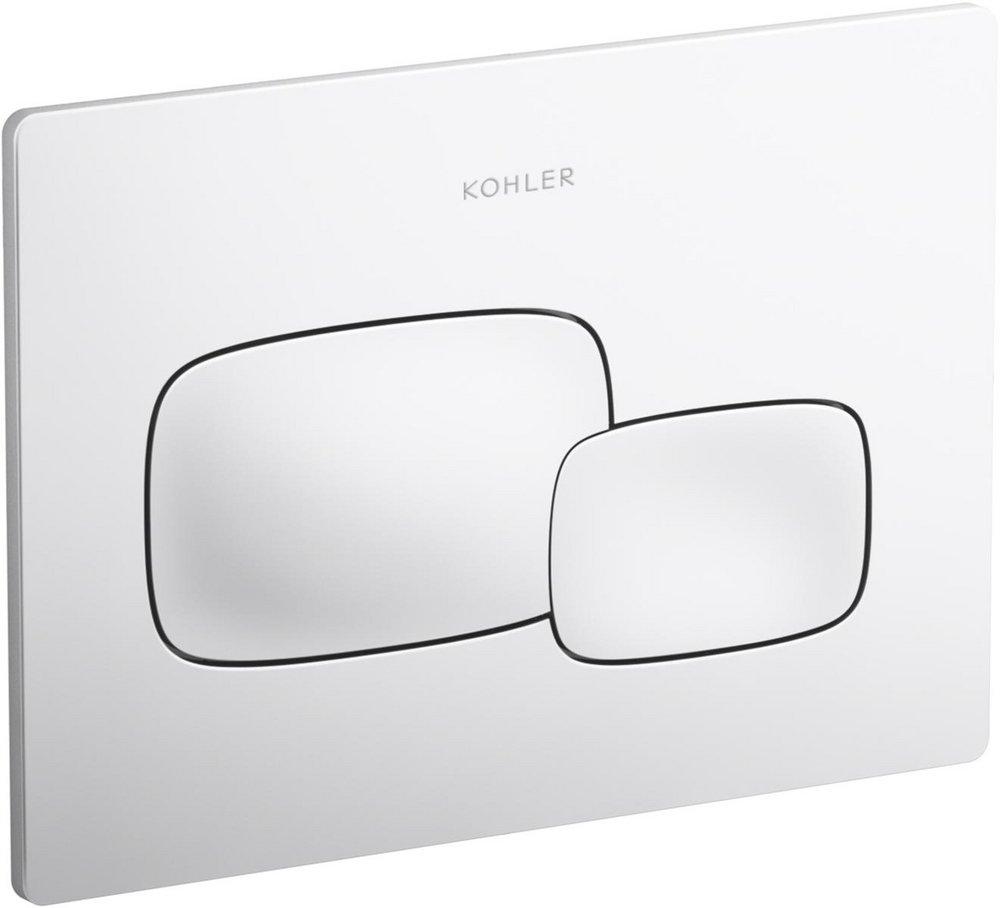 KOHLER White Actuator Plate 