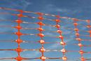Presco Orange Glo 4 ft. Standard Safety Fence in Orange 