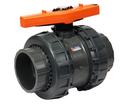 1-1/4 in Plastic Full Port Socket Weld 150# Ball Valve