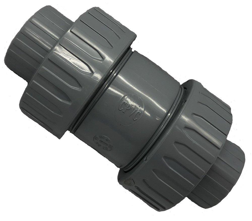 FNW&reg; NPT x Socket Weld CPVC True Union Ball Check Valve 