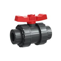 2 in. Plastic PVC Full Port NPT x Socket Weld 150# Ball Valve