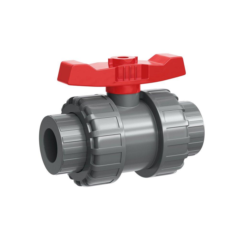FNW&reg; Plastic Full Port NPT x Socket Weld 150# Ball Valve 