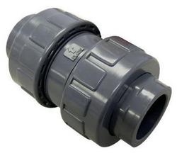 1-1/4 in. PVC NPT x Socket Weld True Union Ball Check Valve