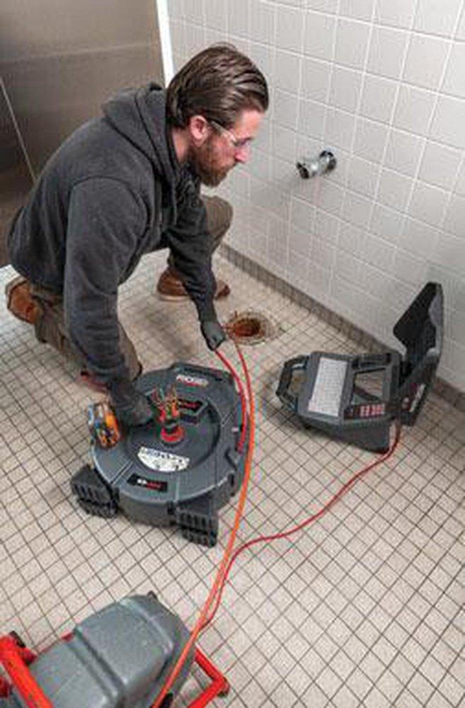 RIDGID Dark Grey Electric Drain Cleaning Machine for 2 - 4 in. Pipe 