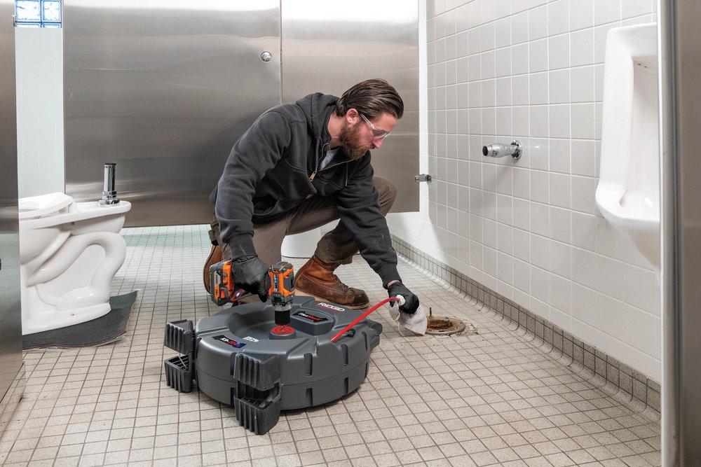 RIDGID Dark Grey Electric Drain Cleaning Machine for 2 - 4 in. Pipe 