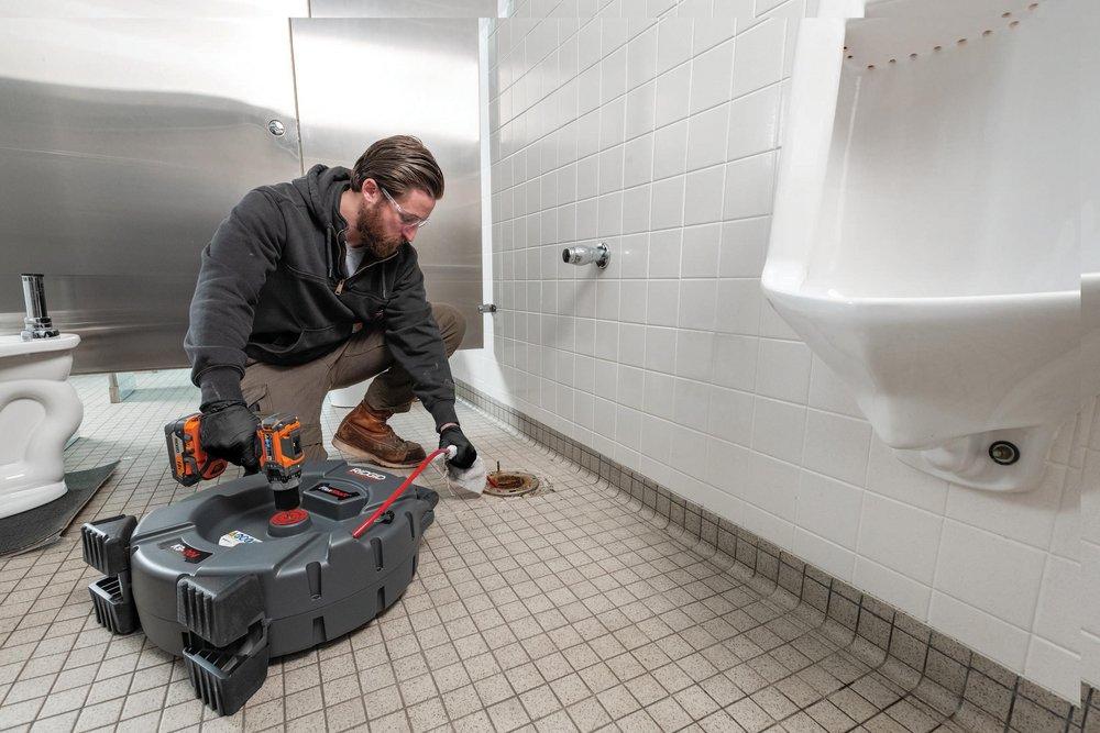 RIDGID Dark Grey Electric Drain Cleaning Machine for 2 - 4 in. Pipe 