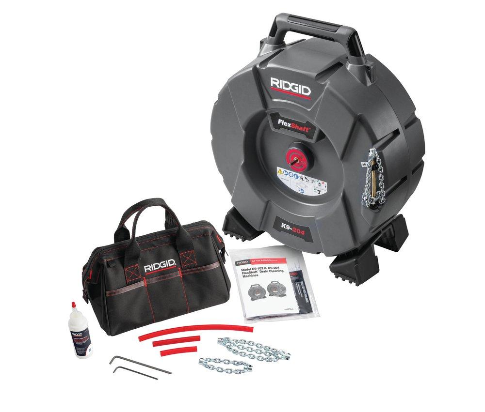 RIDGID Dark Grey Electric Drain Cleaning Machine for 2 - 4 in. Pipe 
