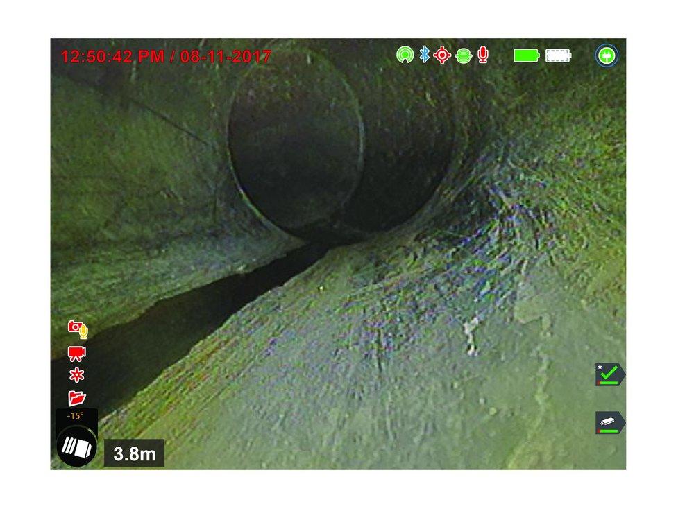 RIDGID Grey 200 ft. True Sense Mini Camera Reel 