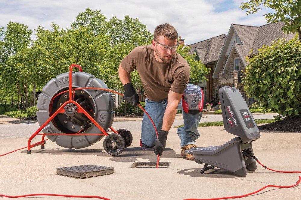 RIDGID Grey Camera Reel 