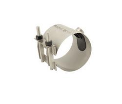 4 x 1 in. FIPT 250 psi Stainless Steel Single Strap Saddle with Buna-N Gasket