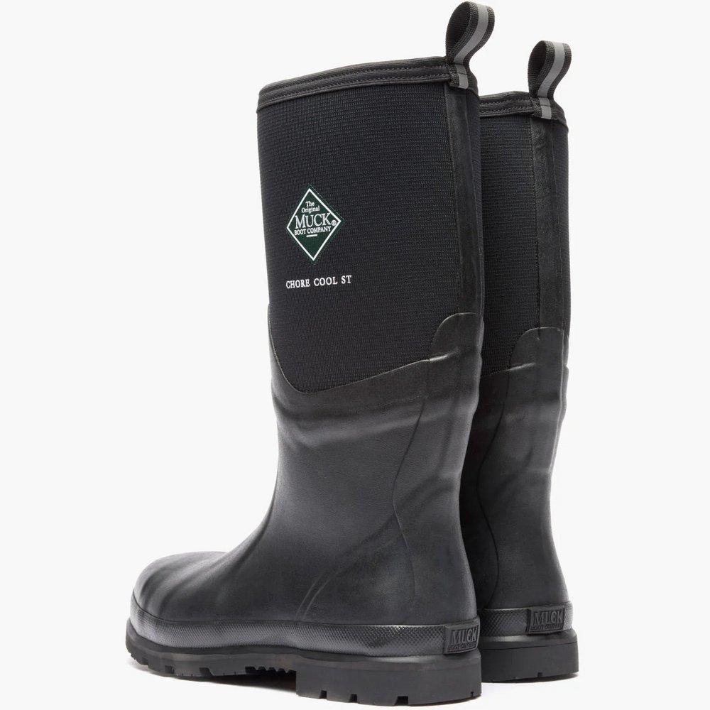 Rocky Brands Black Chore Cool Men's 16in. Steel Toe Waterproof Work Boots 