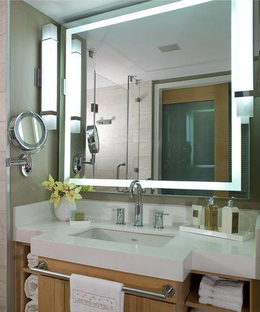 Electric Mirror 1-3/4 x 36 in. Lighted Mirror Rectangular 
