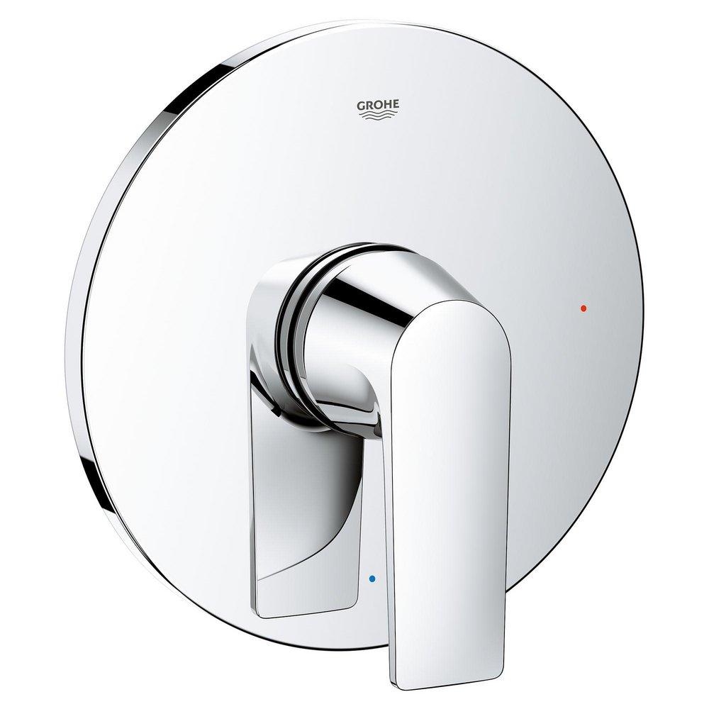 GROHE StarLight® Chrome Single Handle Bathtub & Shower Faucet (Trim Only) 