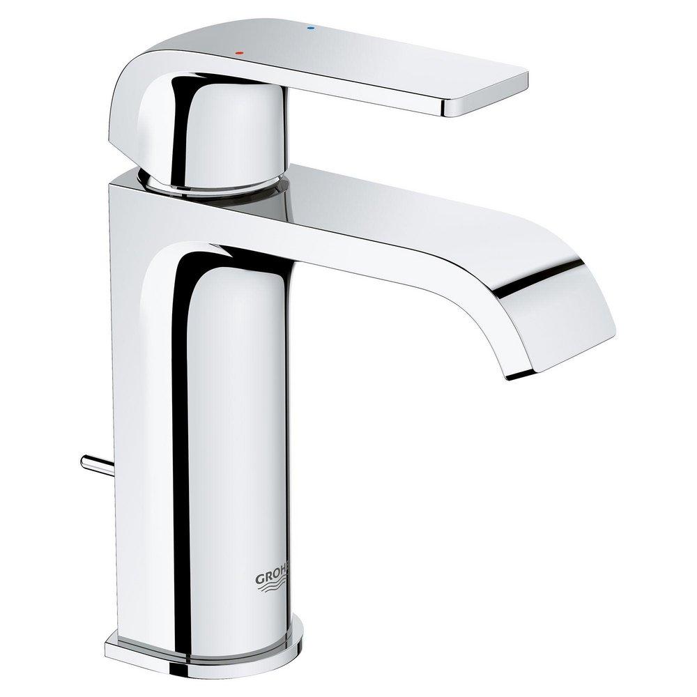 GROHE StarLight&reg; Chrome Single Handle Centerset Bathroom Sink Faucet 